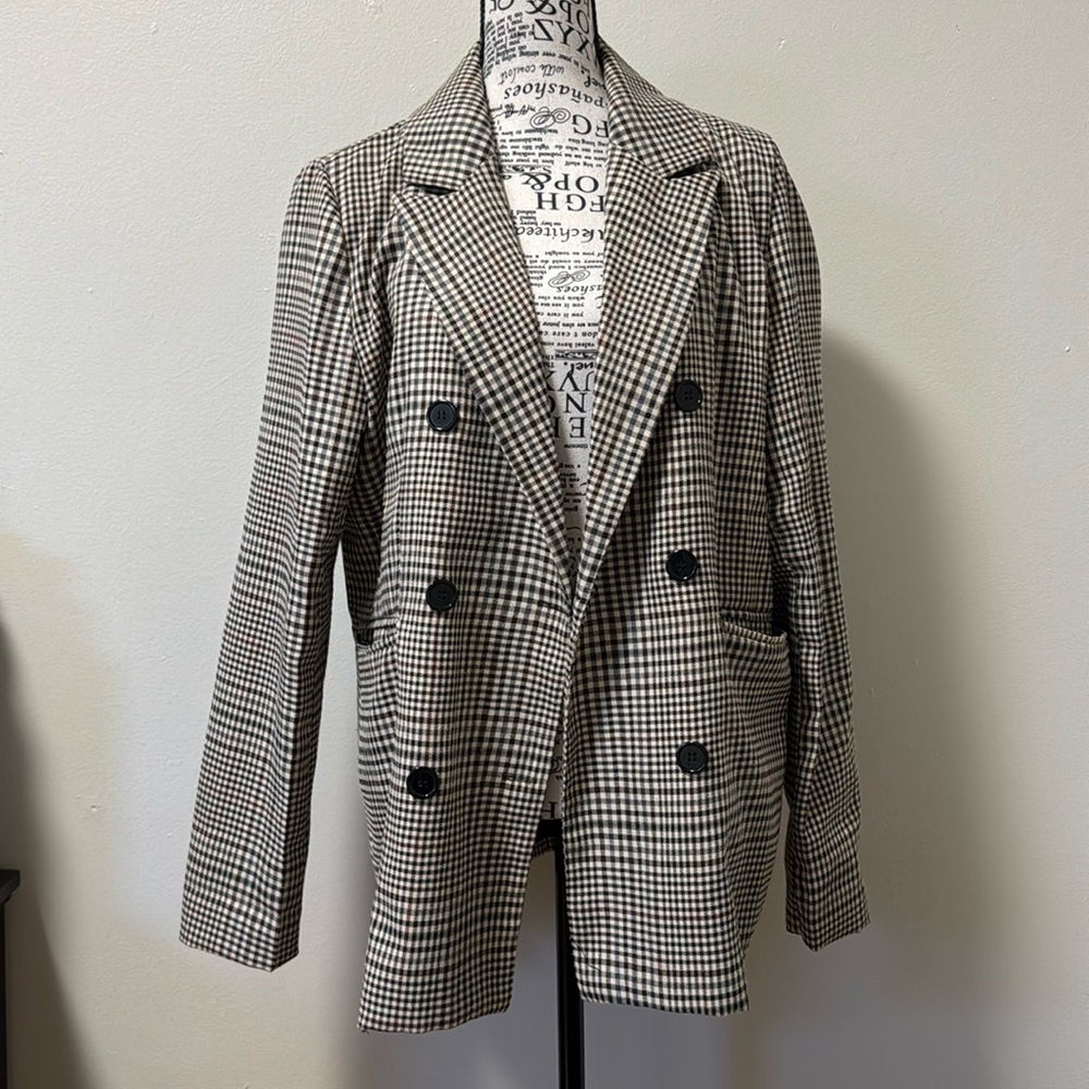Princess Polly Plaid Blazer